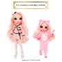Rainbow High Poupée Bella Junior High Pyjama Party Rose