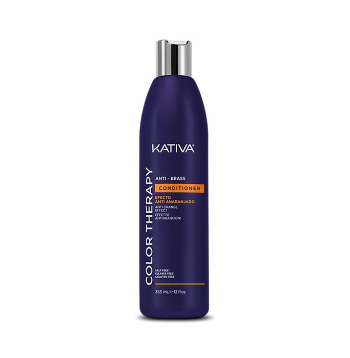 Kativa Color Therapy Anti-Brass Acondicionador 355 ml (Reconditionné)渊 Kativa Color Therapy Anti-Brass Acondicionador 355 ml (Reconditionné)渊