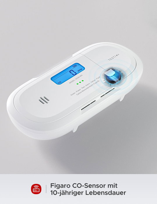 X-Sense Détecteur de monoxyde de carbone XC04-WX Blanc