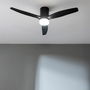 Ventilateur de Plafond avec Lumière Cecotec EnergySilence Aero 5600 Aqua Noir 20 W 40 W