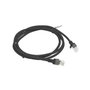 Lanberg Câble Réseau Rigide UTP 6ème Catégorie PCU6-20CC-0150-BK Noir 1,5 m