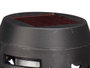 Ibergarden Balise Solaire Extérieure Effet Flamme en Plastique Noir 7.5x42.5x7.5 cm (Set de 6)