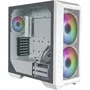 Cooler Master Boîtier HAF 500 Blanc ARGB ATX H500-WGNN-S00