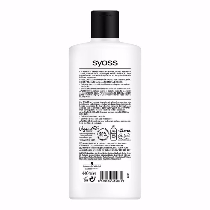 Syoss Après-shampooing pour ondulations ou boucles 440 ml
