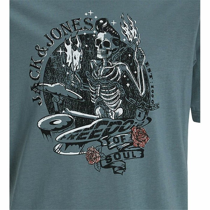 T shirt à manches courtes Enfant Jack & Jones skull Rock Crew