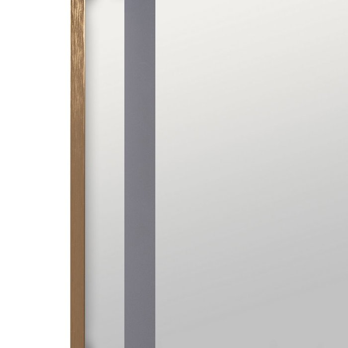 BigBuy Home Miroir mural Doré avec lumière LED 50 x 3 x 160 cm BigBuy Home Miroir mural Doré avec lumière LED 50 x 3 x 160 cm