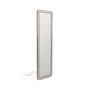 BigBuy Home Miroir mural Doré avec lumière LED 50 x 3 x 160 cm