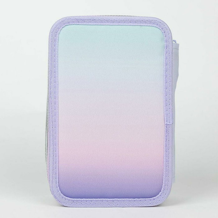 Plumier double Stitch Lila 12,5 x 6,5 x 19,5 cm 43 Pièces