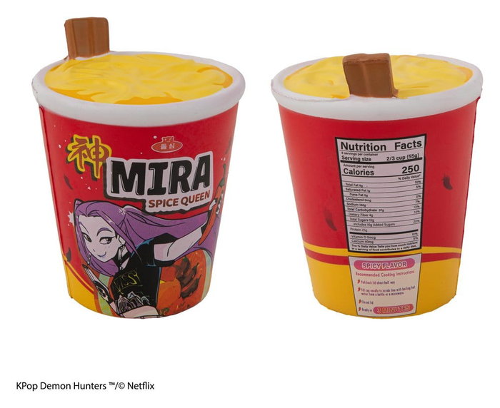 Cinereplicas Figurine anti-stress Squishy Mira Spice Queen Noodles KPop Demon Hunters Cinereplicas Figurine anti-stress Squishy Mira Spice Queen Noodles KPop Demon Hunters