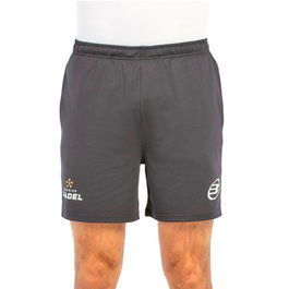 Short de Sport pour Homme Bullpadel Buzos 700 Gris foncé Padel 44