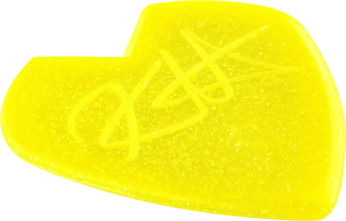 DUNLOP Pack de 6 médiators Jazz III Kirk Hammett - Yellow Glitter DUNLOP Pack de 6 médiators Jazz III Kirk Hammett - Yellow Glitter