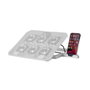 Mars Gaming MNBC23 Base de Refroidissement pour Ordinateur Portable 15.6-16 Pouces, 6 Ventilateurs LED Bleu, Support Téléphone, 2 Ports USB