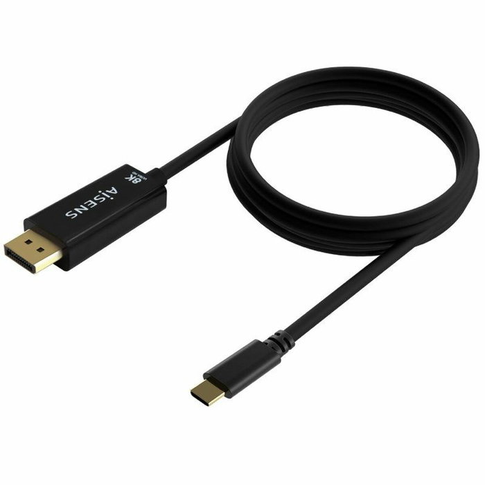 Aisens Adaptateur USB-C vers DisplayPort A109-0688 Noir 80 cm