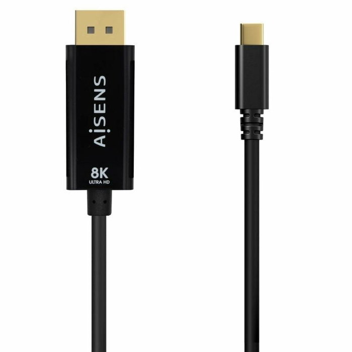 Aisens Adaptateur USB-C vers DisplayPort A109-0688 Noir 80 cm