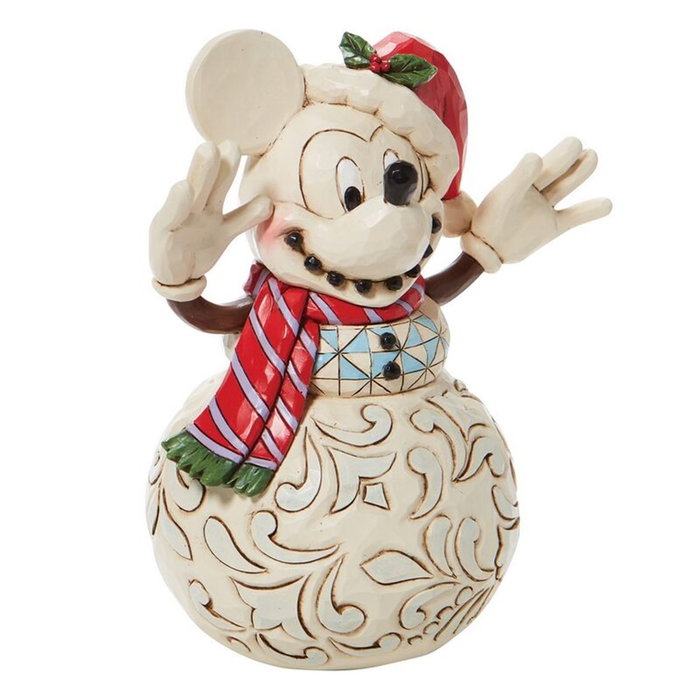 Enesco Mickey Disney Bonhomme de Neige de Noël Enesco Mickey Disney Bonhomme de Neige de Noël