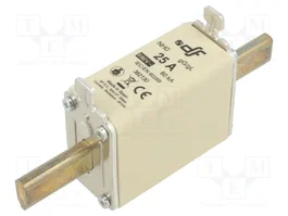 DF ELECTRIC Fusible NH0 en céramique 25A 690VAC 440VDC gG