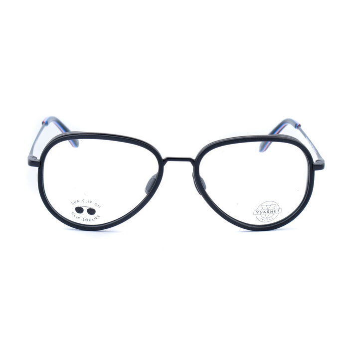 Monture de Lunettes Homme Vuarnet VL18050001SUN Noir Gris ø 54 mm Monture de Lunettes Homme Vuarnet VL18050001SUN Noir Gris ø 54 mm