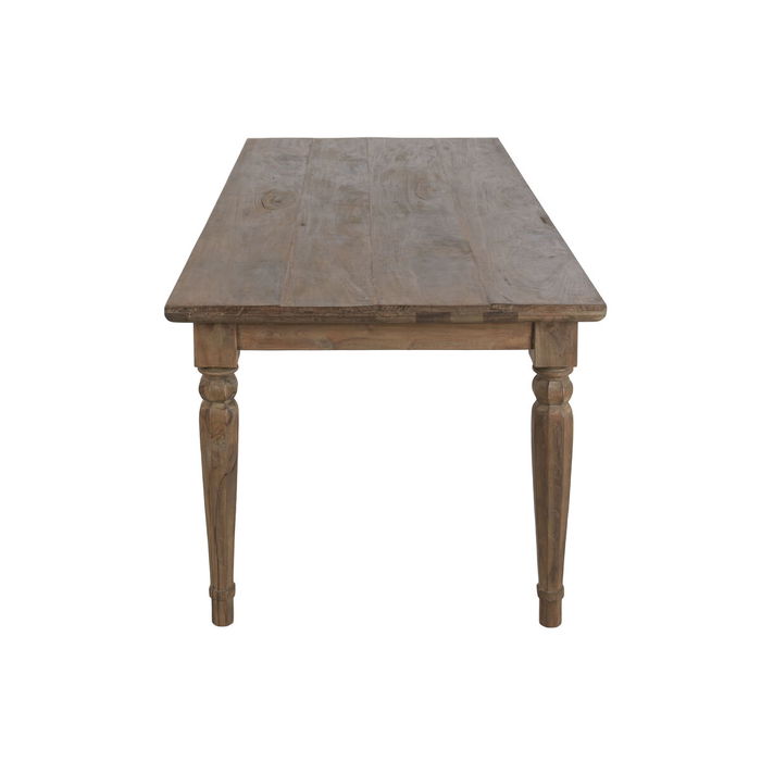Table de Salle à Manger Home ESPRIT bois de teck 200 x 90 x 78 cm
