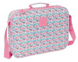 Safta Sac à dos d'activités recyclé motif fleurs 38 x 28 x 6 cm