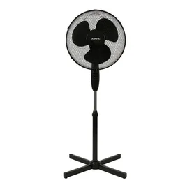 Oceanic Ventilateur sur pied 45 W Noir Ø 41 cm - 3 vitesses - Oscillant et inclinable