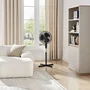 Oceanic Ventilateur sur pied 45 W Noir Ø 41 cm - 3 vitesses - Oscillant et inclinable