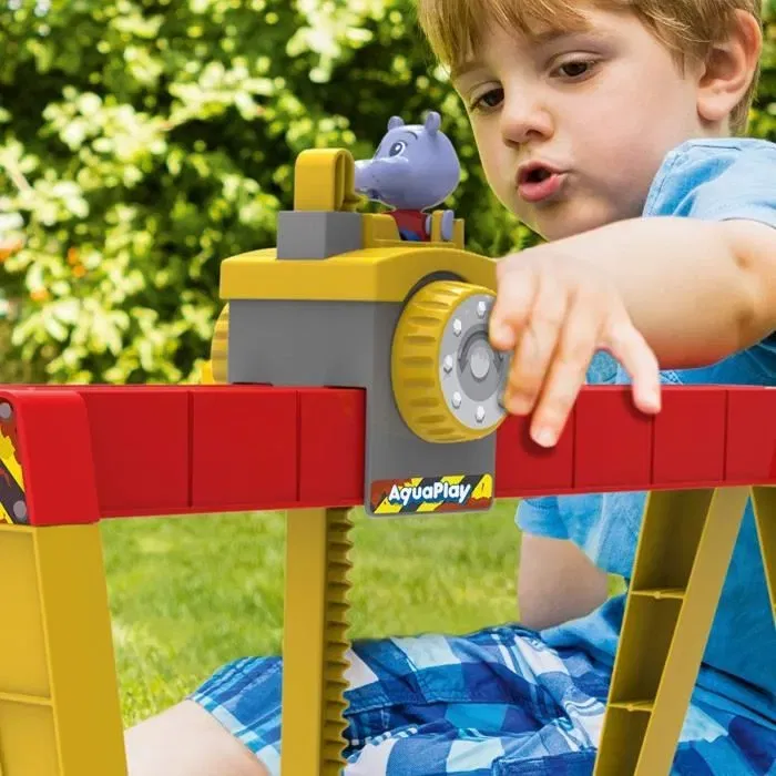 Smoby Aquaplay - Circuit Aquatique avec Bateau Porte-Conteneurs, Voiture Amphibie, Grue et Figurines pour Enfants Smoby Aquaplay - Circuit Aquatique avec Bateau Porte-Conteneurs, Voiture Amphibie, Grue et Figurines pour Enfants