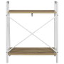 Home Deco Factory Étagère Blanche ESSENTIEL 60x27 H.70