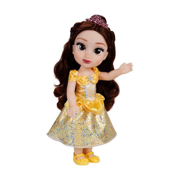 Jakks Pacific - Poupée Articulée Princesse Belle Disney - Figurine PVC - 38 cm - Accessoires Inclus