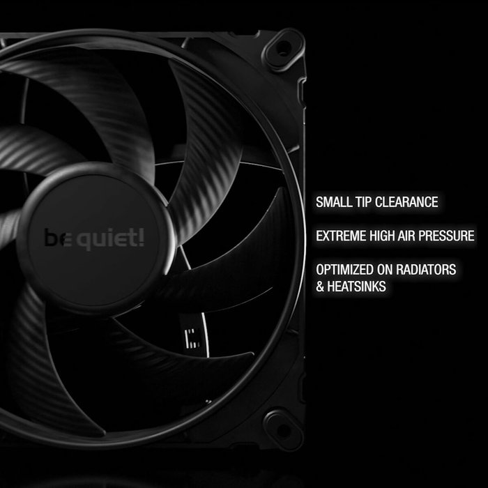 Ventillateur de cabine Be Quiet! SILENT WINGS 4 (1 Unité)