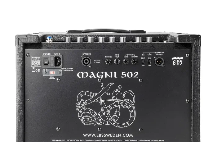 EBS Magni 502 Combo Bass Amplificateur 2 x 10 pouces - 500W