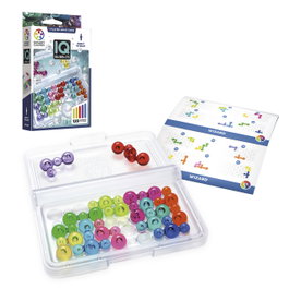 Smart Games Jeu de Réflexion IQ Bubbles SG493 - 120 Défis Évolutifs, Format Compact et Portable, Dès 7 Ans