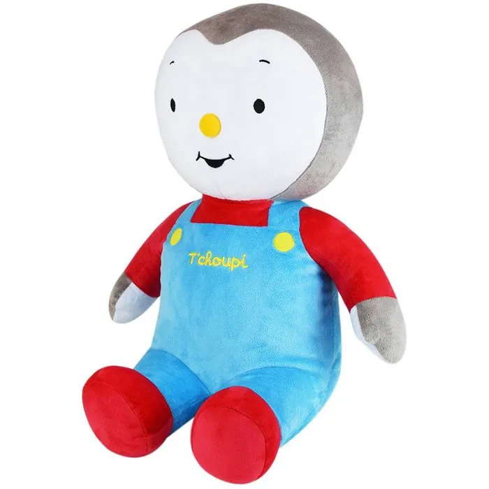 Jemini Peluche géante XXL T'Choupi - 65 cm Jemini Peluche géante XXL T'Choupi - 65 cm