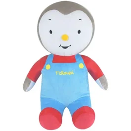 Jemini Peluche géante XXL T'Choupi - 65 cm