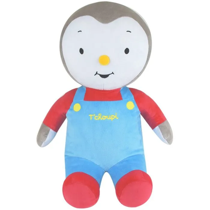 Jemini Peluche géante XXL T'Choupi - 65 cm Jemini Peluche géante XXL T'Choupi - 65 cm