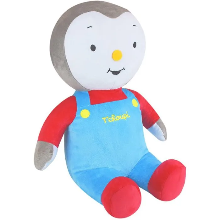 Jemini Peluche géante XXL T'Choupi - 65 cm Jemini Peluche géante XXL T'Choupi - 65 cm
