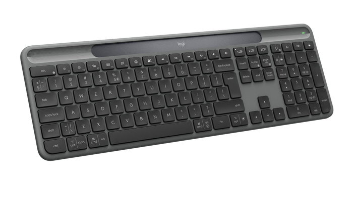 Logitech Signature Slim Solar+ K980 Graphite - Disposition US