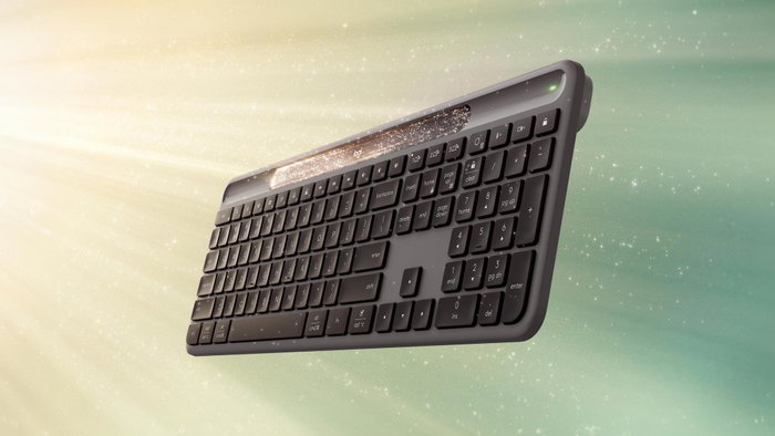 Logitech Signature Slim Solar+ K980 Graphite - Disposition US
