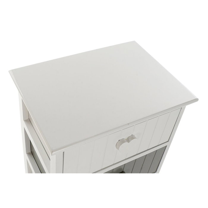 Caisson à Tiroirs Home ESPRIT Blanc Gris 40 x 29 x 90 cm Caisson à Tiroirs Home ESPRIT Blanc Gris 40 x 29 x 90 cm