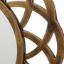 BigBuy Home Miroir mural Doré 40 x 2 x 40 cm