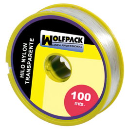 WOLFPACK LINEA PROFESIONAL Fil nylon transparent 0,7 mm, 100 m