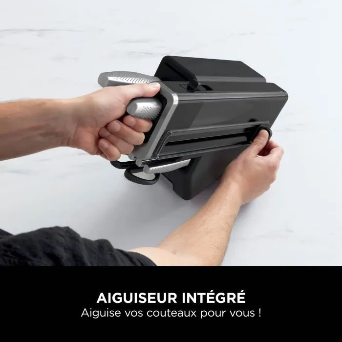 Ninja Jeu de couteaux StaySharp 14 pièces - Acier inoxydable, bloc en bois - K62014EUUK