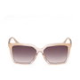 Guess GU00099-5525F Lunettes de soleil carrées ivoire/marron