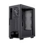 Einarex PULSE P100 Core Black Boîtier Gaming Semi-tour Noir