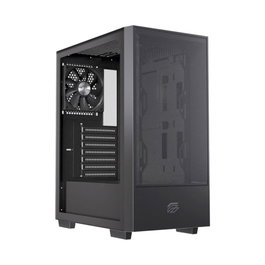 Einarex PULSE P100 Core Black Boîtier Gaming Semi-tour Noir