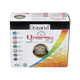 Drasanvi Ynergy Senior 36 gélules – Complément alimentaire vitamines et minéraux pour plus de 50 ans