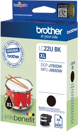 Brother LC22UBK Noir Cartouche d'encre