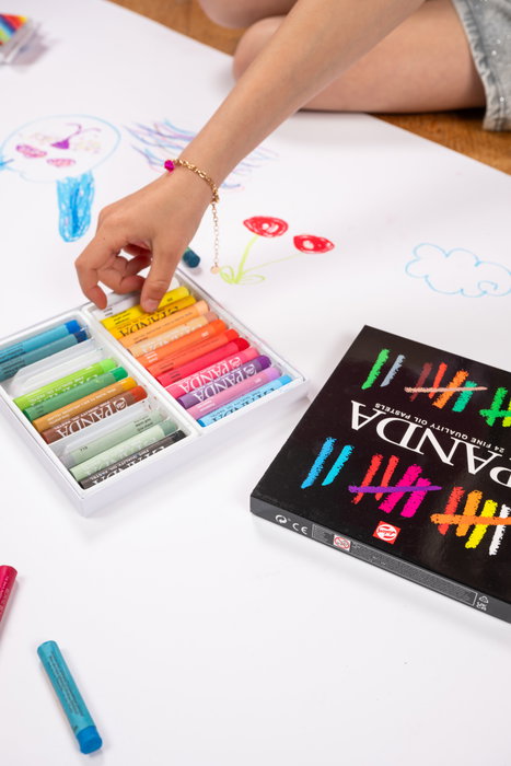 Panda Talens Panda Pasteles Al Óleo Set 24 couleurs