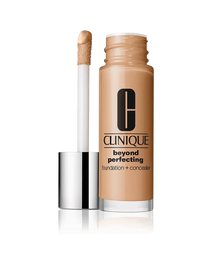 Clinique Beyond Perfecting Fond de teint liquide & correcteur 2-en-1, finition mate sans parabènes, teinte CN 70 Vanille, 30 ml - Testeur
