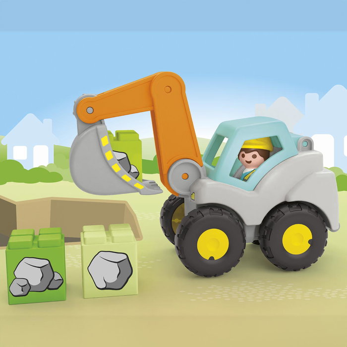 Playmobil Junior 71684 Pelleteuse