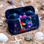 Disney Stitch Écouteurs Bluetooth Sans Fil 5.3 avec Réduction de Bruit et Boîtier de Charge USB-C, Autonomie 4h